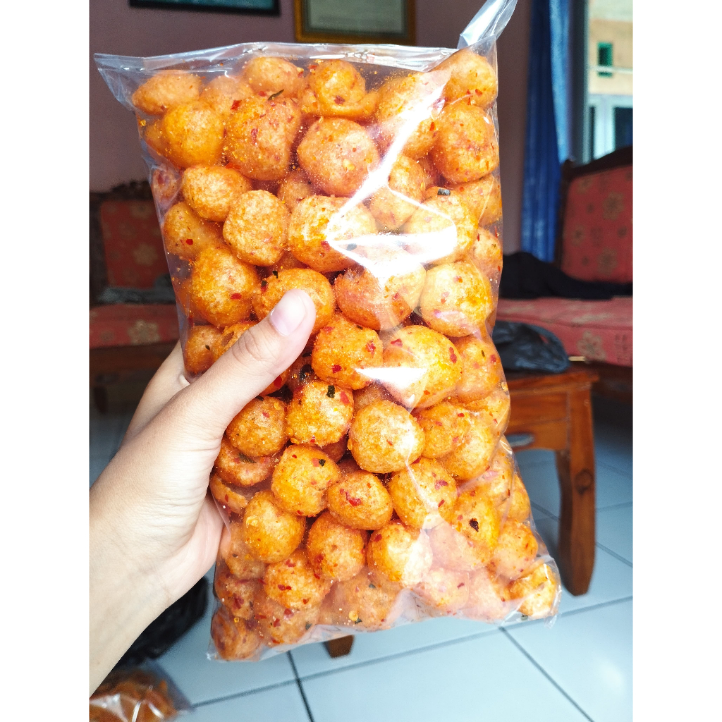 

Tasty Spicy - Bundling Hemat 2 Produk - Cimol Kering & Basreng