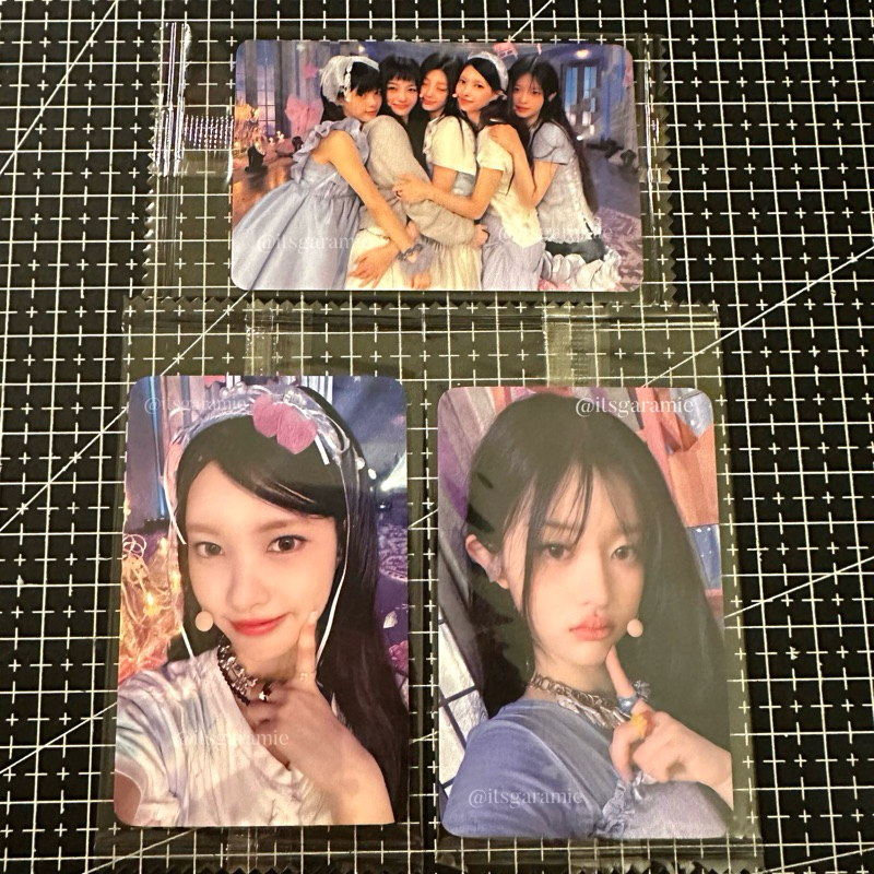 Photocard Official ILLIT M2 - Yunah Minju Group pc - moka wonhee iroha