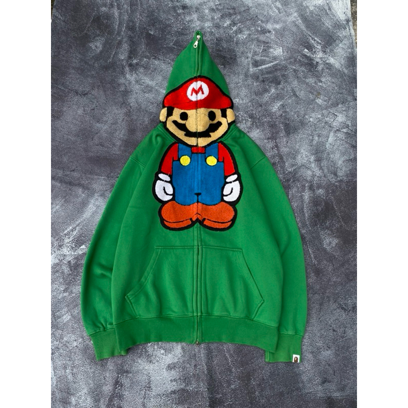 hoodie bape x baby milo second