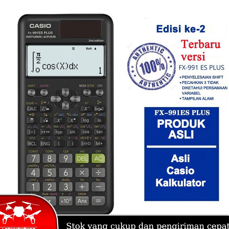 

Teknologi Terkini Kalkulator Scientific Casio ilmiah FX991EX991ESPlus Kalkulator Casio Scientific Calculator Casio Scientific