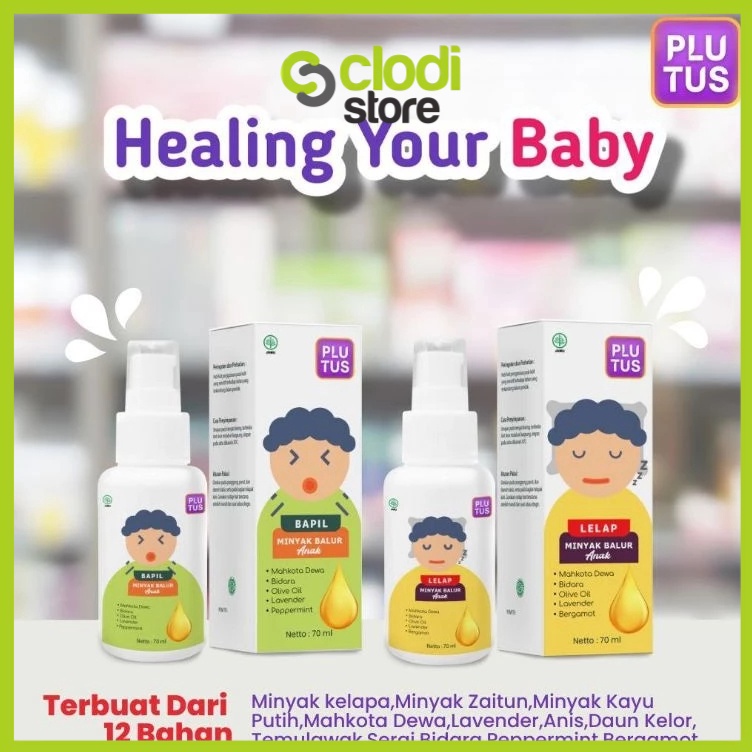 

Plutus Bapil Batuk Pilek Pepermint 7ml Anak Plutus Lelap 7 ml Aroma Bert Anak Minyak Telon Plus