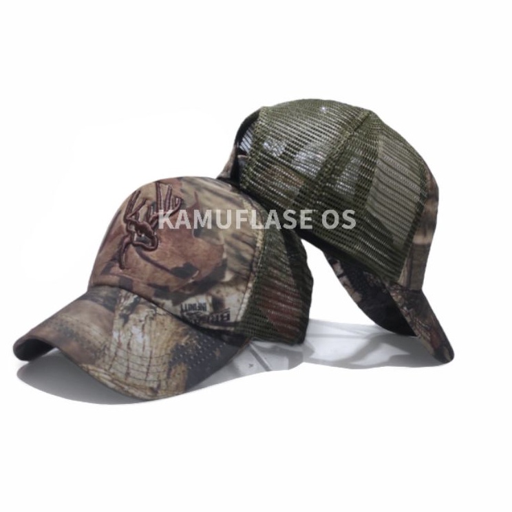 Wow Topi Camo Bahan Import Mossy Oak Realtree
