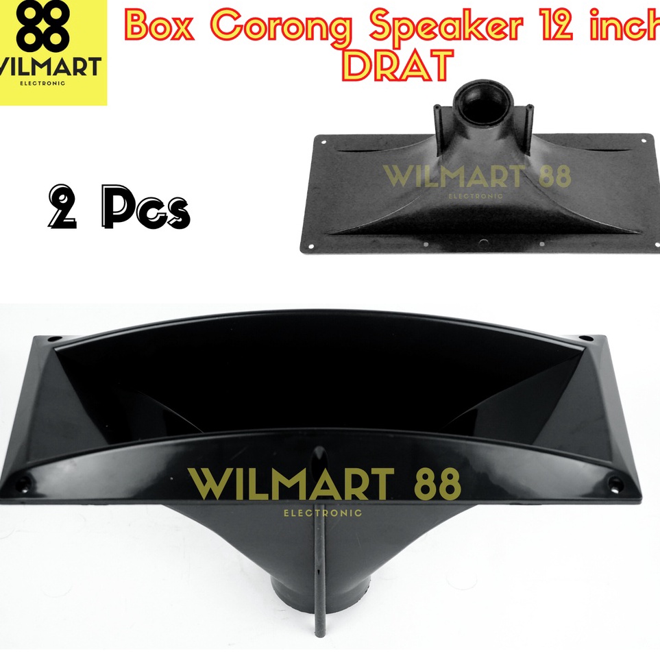 Terlaku 2 Pcs Corong Tweeter 12   Inch  Box Speaker  Horn Drat Driver Drat  Hord Speaker Plastik 31 