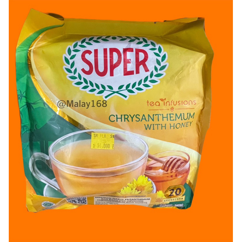 

SUPER Honeyed Chrysantemum Drink Instant (20 sachets) Instan Krisantenum Teh SUPER Chrysanthenum