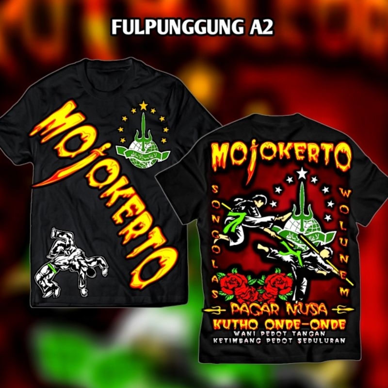 kaos pagarnusa mojokerto kaos distro desain terbaru PAGARNUSA MOJOKERTO ful punggung A2