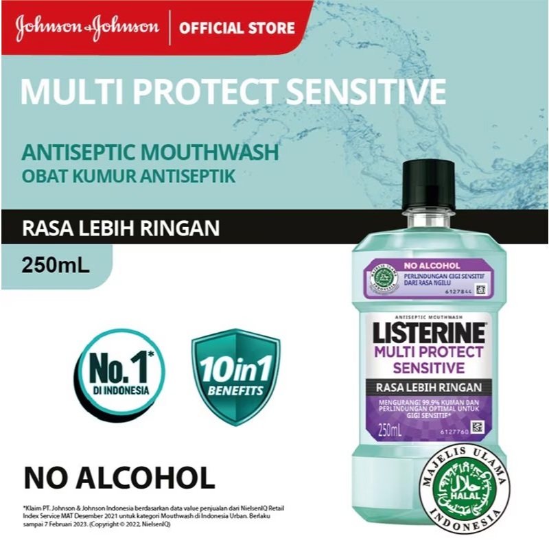 Listerine Multi Protect Sensitive 250ml