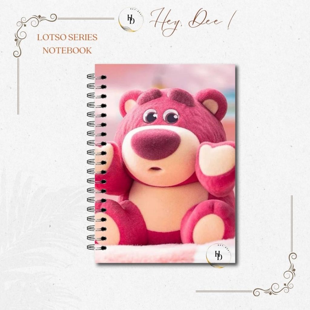 

HeyDee Notebook A5 Spiral Edisi LOTSO SERIES