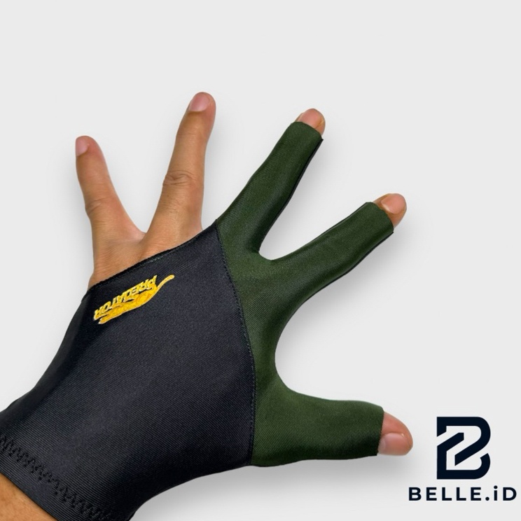 Spesial Promo Sarung Tangan Billiard Open Finger Lycra  Predator Tangan Kiri