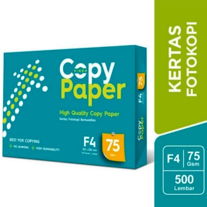 

Revolutionary KES HVS F4 FOLIO 75GSM COPY PAPER 1 RIM 5 LEMBAR
