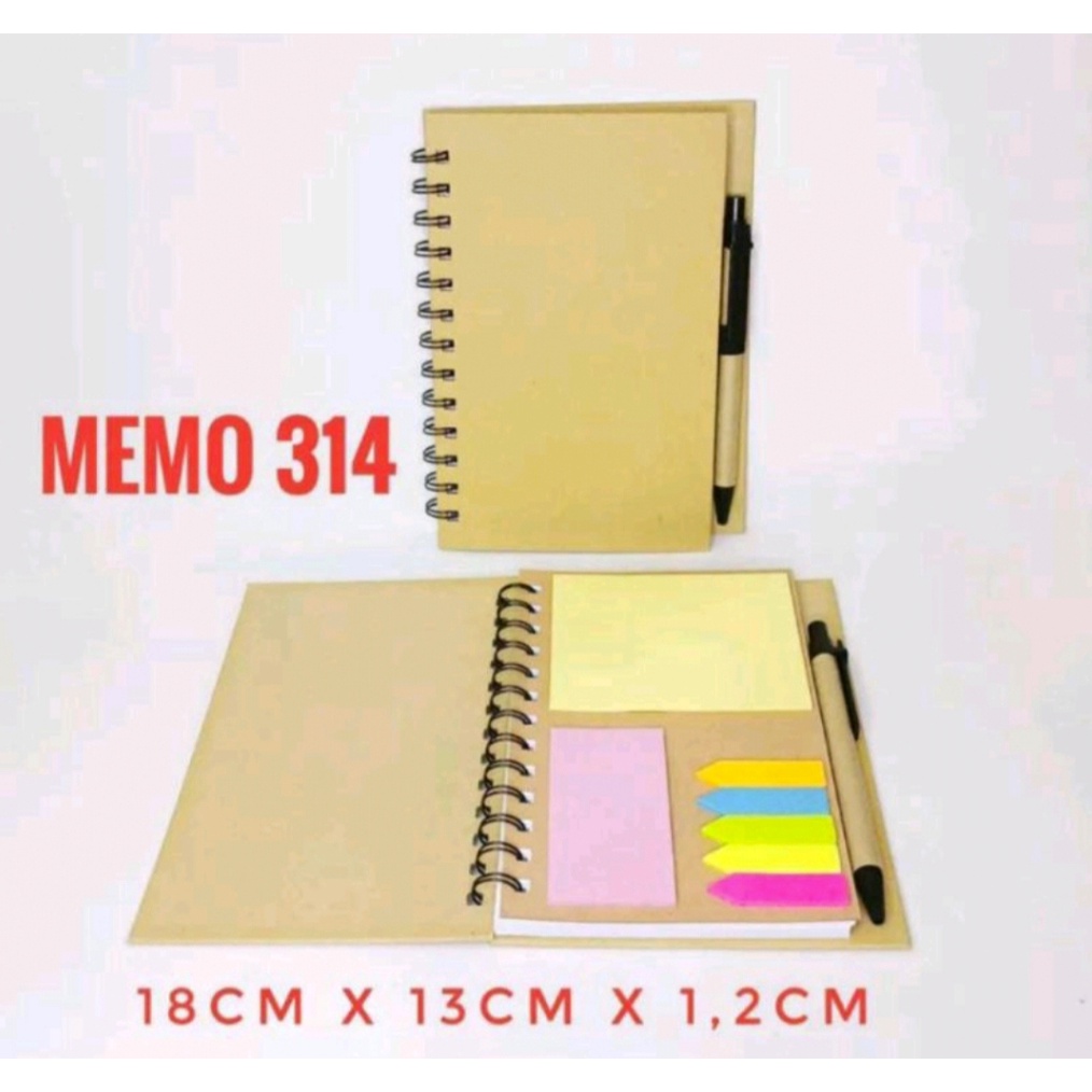 

WAH MEMO 314 buku memo memo sticky notes blocknote