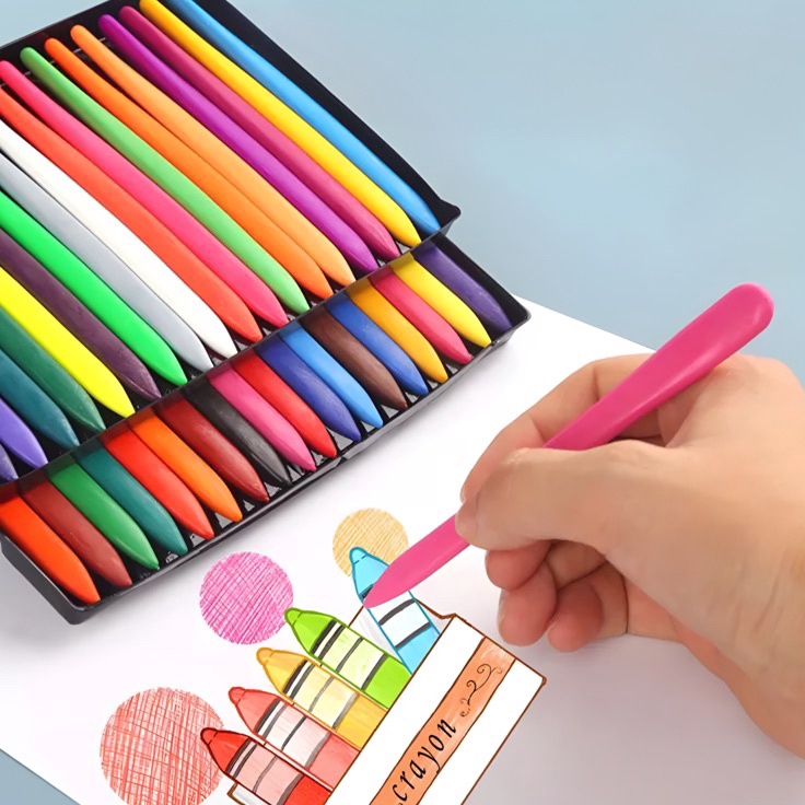 

See Here Crayon Mewarnai Crayon Anti Air Anti Kotor Tangan Pensil Warna