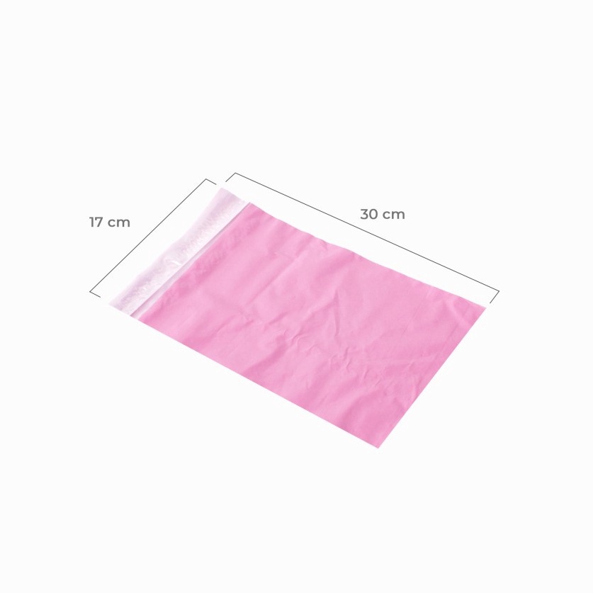 

Grosir Plastik Polymailer 17x3 Pink Kantong Packing Online Shop 1PCS