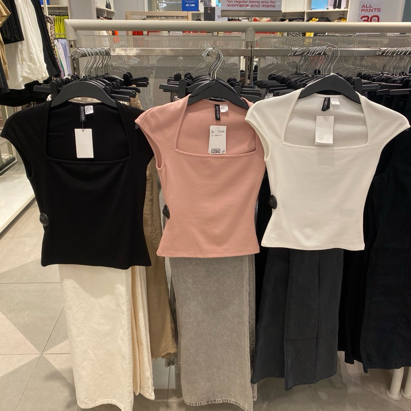 Kaos Crop H&M Original Store