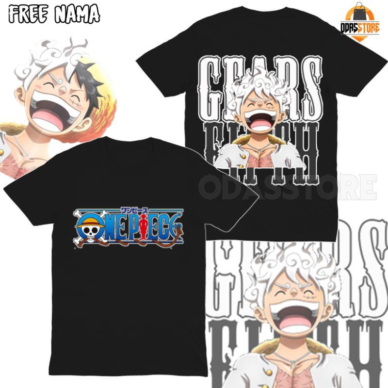 Bisa cod Baju Kaos Anak Anak Anime One Piece Luffy Gear 5 New Fashion Baju Anak Luffy Gear 5 One Pie