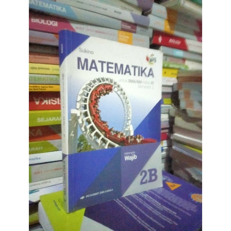 buku matematika 2B untuk kelas 11 XI 2 sma ma erlangga revisi