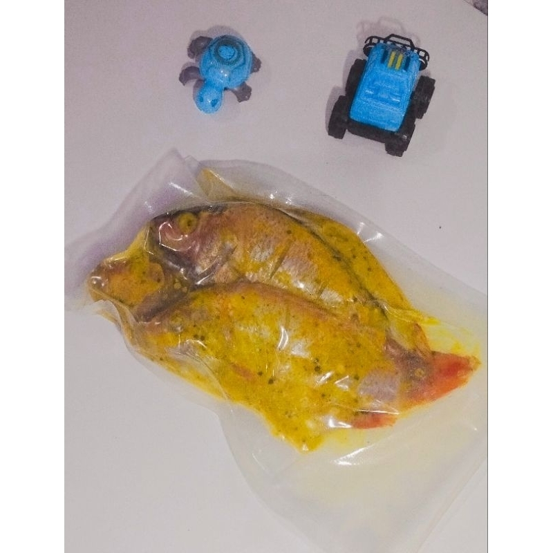 

ikan nila frozen bumbu kuning