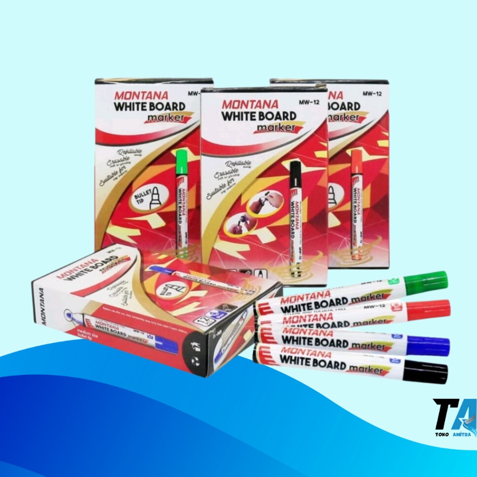 

Ramah Lingkungan MONTANA SPIDOL whiteboard spidol papan tulisspidol murah spidol grosir