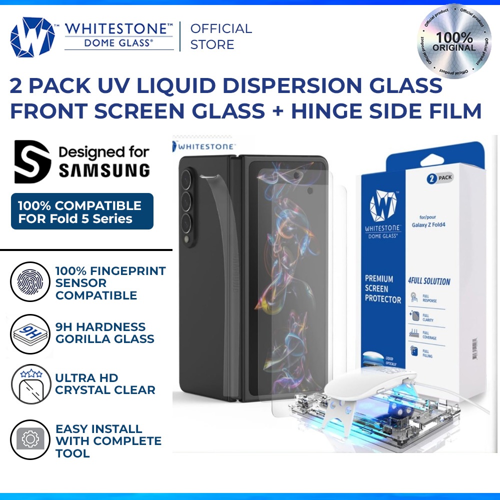 Whitestone Dome UV Tempered Glass Samsung Galaxy Z Fold 4 Fold4