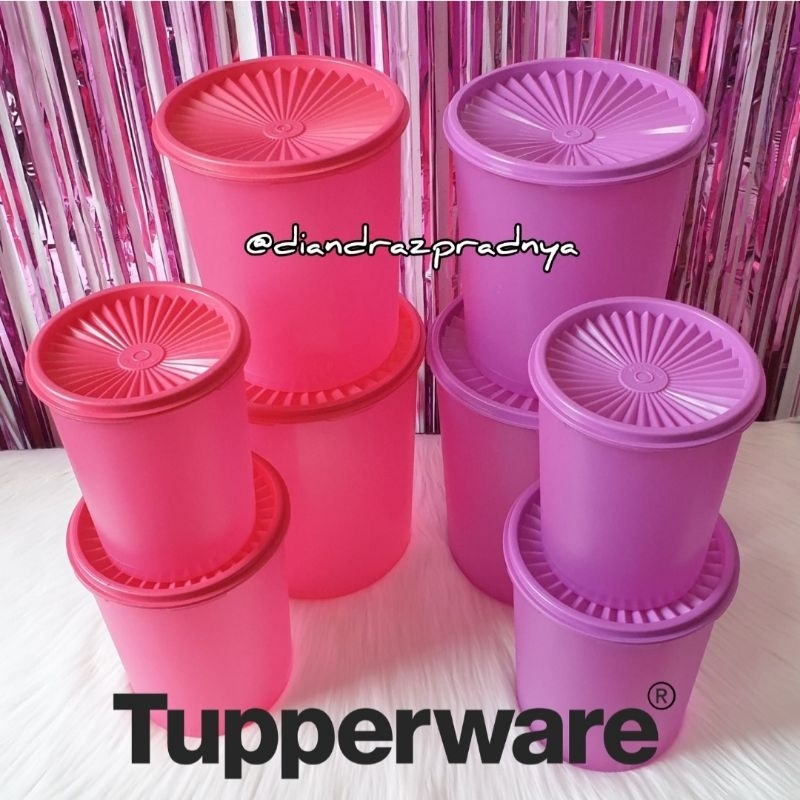 Deco Canister Tupperware