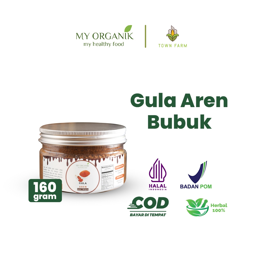 

My Organik Gula Aren Bubuk Organik Premium Pure Semut Organik Super Palm Sugar Powder