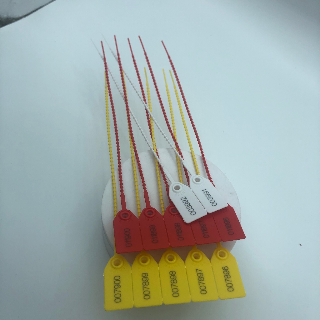 

HJK 100PCS Segel Apar/Tali Seal Apar/Segel Apar Plastik/Security Seal