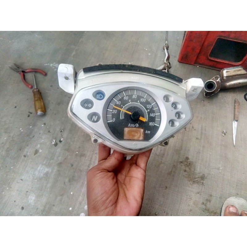 speedometer Shogun 125#bahan#