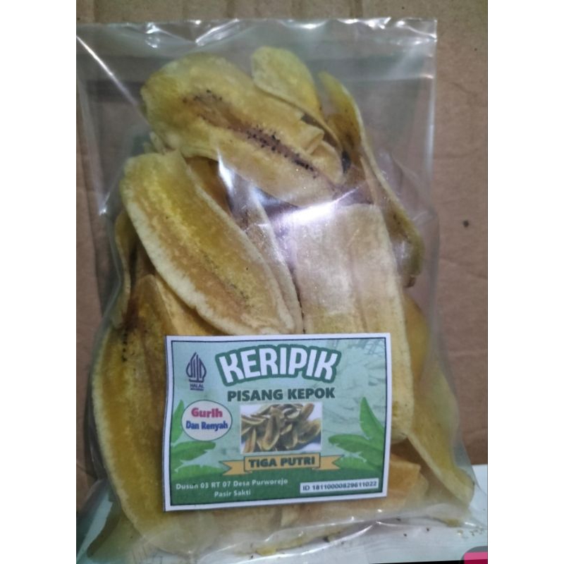 

kripik pisang gurih dan renyah