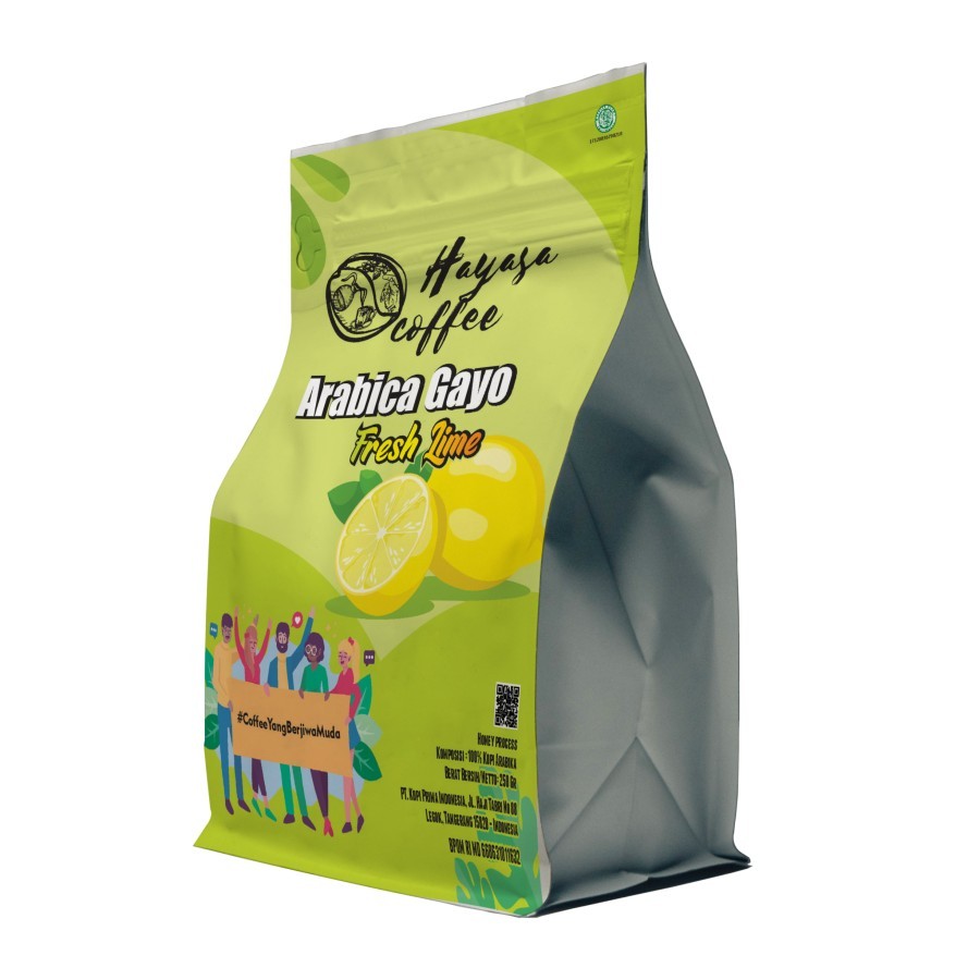 

Hayasa Arabica Gayo Honey Premium Fresh Lime Hints 250gr