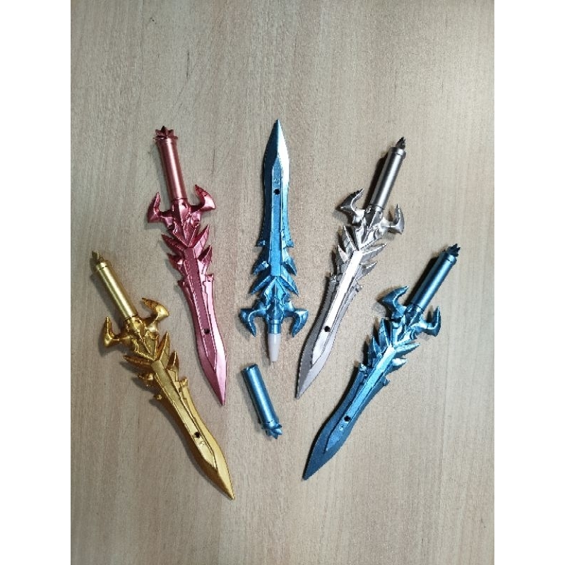 

12pcs Pulpen Pedang 036 / Pulpen Bentuk Unik