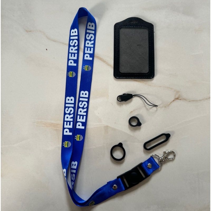 

Tali Lanyard PERSIB BANDUNG LOGO CLUB BOLA - Gantungan ID Card lanyard printing japan plus karet pod 13mm 20mm 40mm yoyo card holder BIRU 2