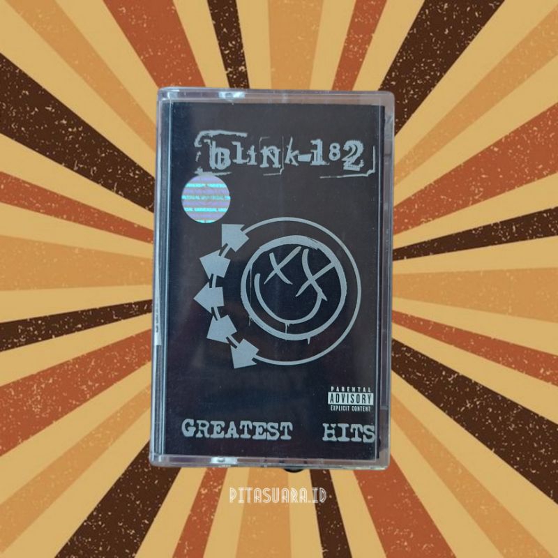 KASET PITA BLINK 182 ALBUM GREATEST HITS LIKE NEW