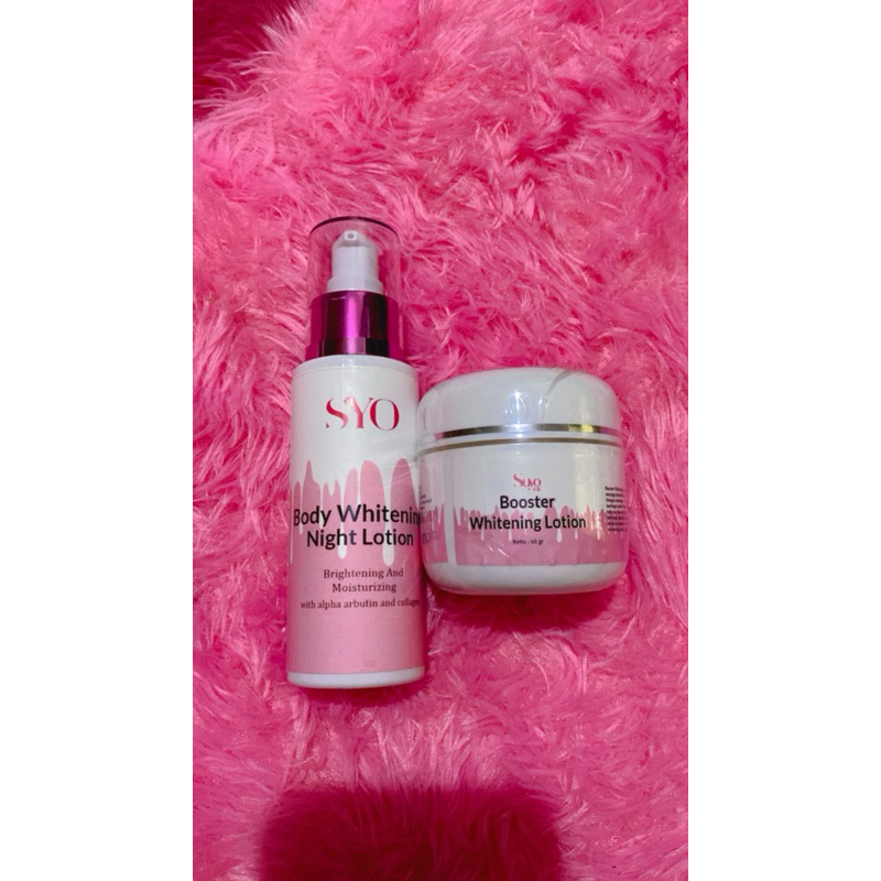 SUYO extra whitening dan booster whitening