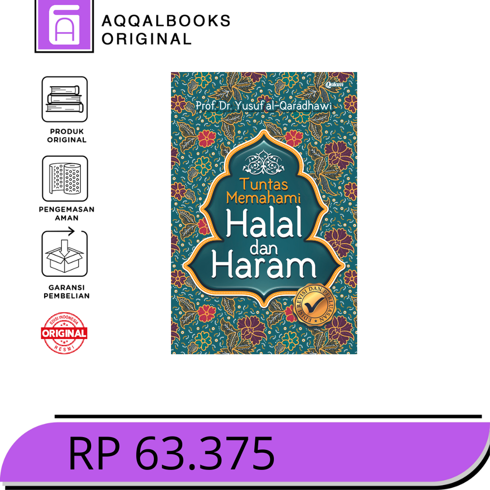 

Buku Murah (Tuntas Memahami Halal dan Haram)