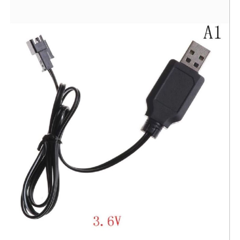 Kabel Chargeran soket hitam untuk batre mobil rc khusus untuk batre 3,6v