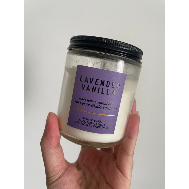 Bath & Body Works Scented Candle - Lavender Vanilla