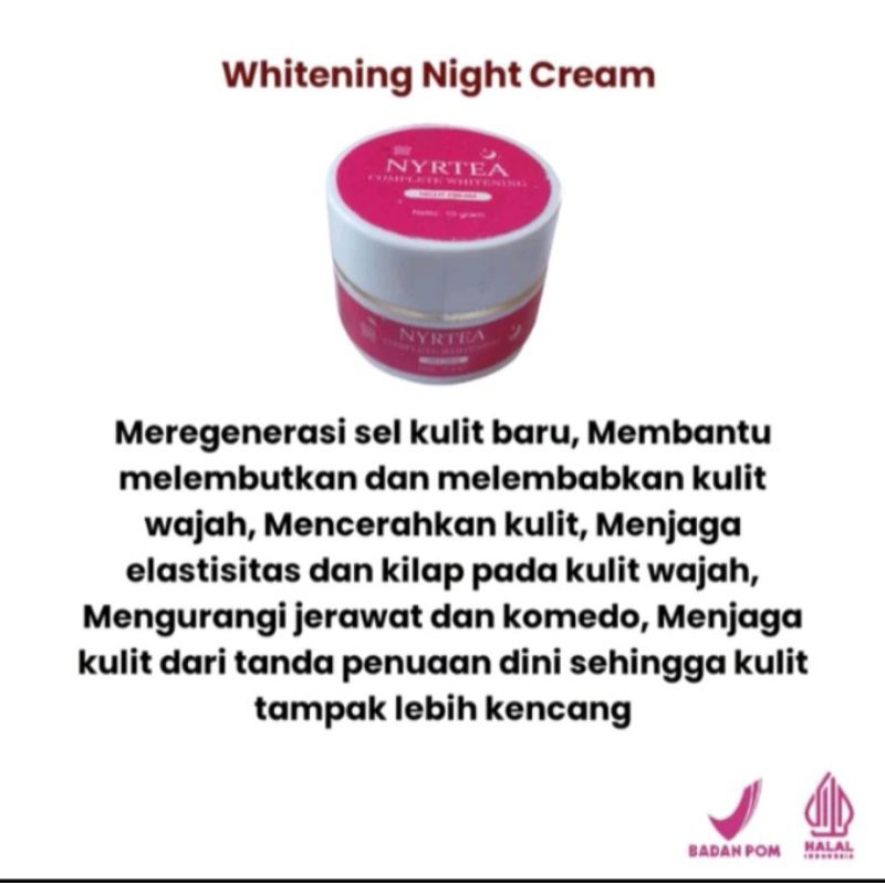 ARNIFA by NyrTea skincare night cream ORIGINAL NIGHT CREAM