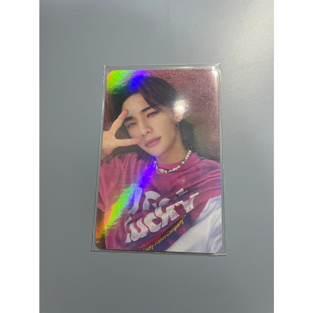 Stray Kids Hyunjin Maxident KMS POB Official Photocard