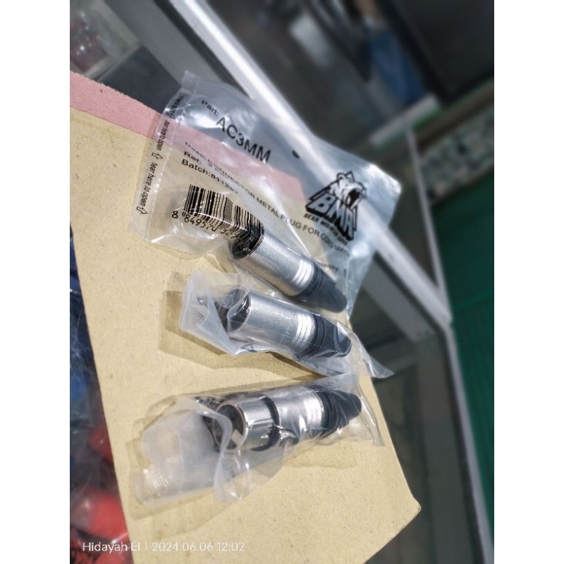 soket canon xlr male-famele bma