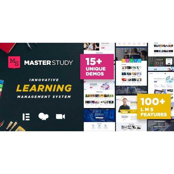 MasterStudy Theme Wordpress Education Elearning School