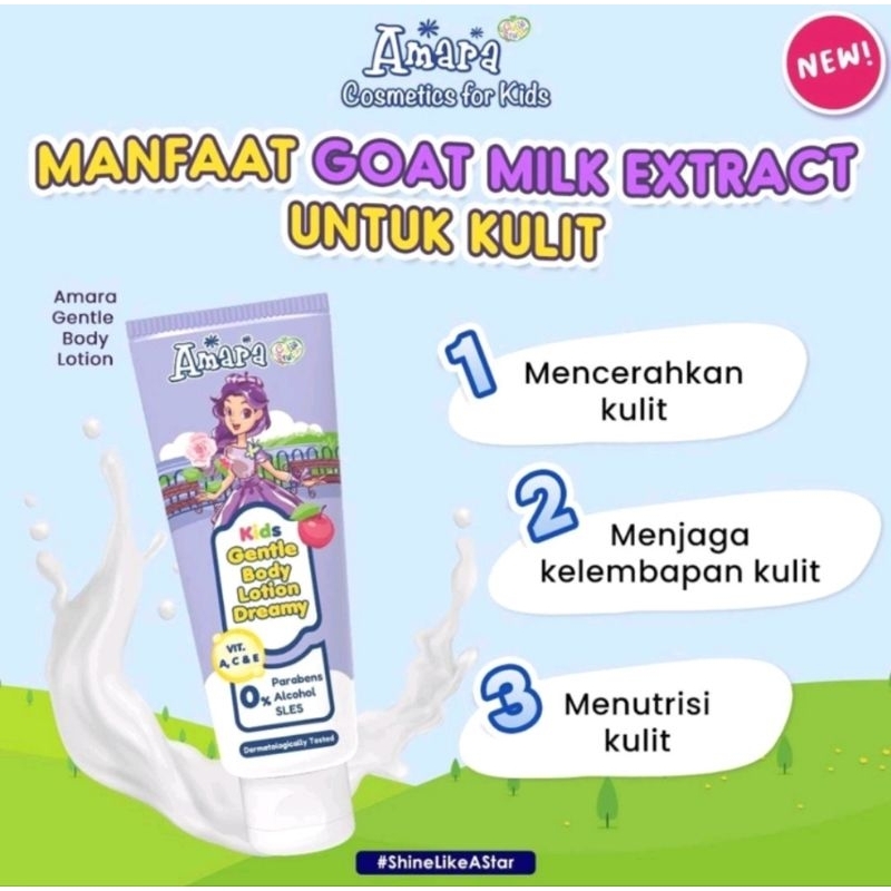 AMARA KIDS GENTLE BODY LOTION | HANDBODY ANAK 100ML