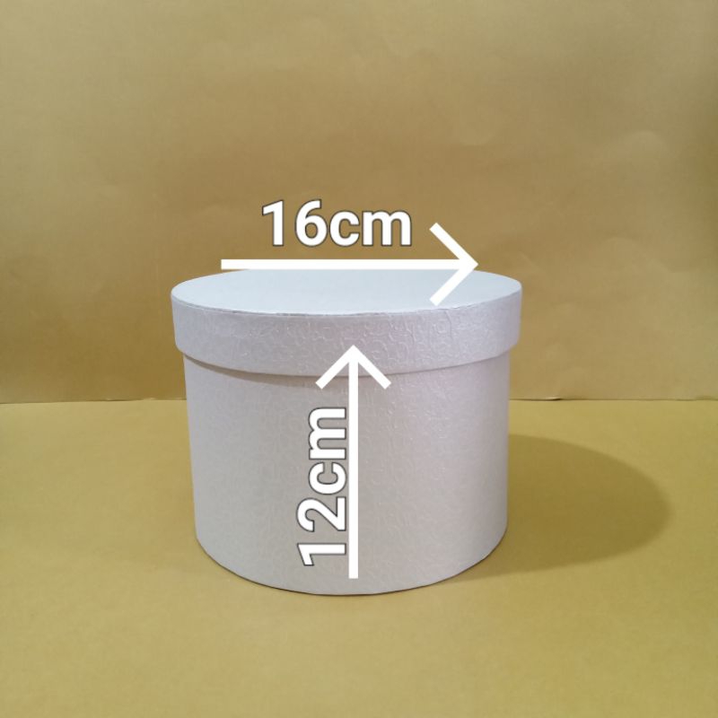 

kotakkado bulat/softbox/hardbox ukuran diameter(16×12)cm /1pcs