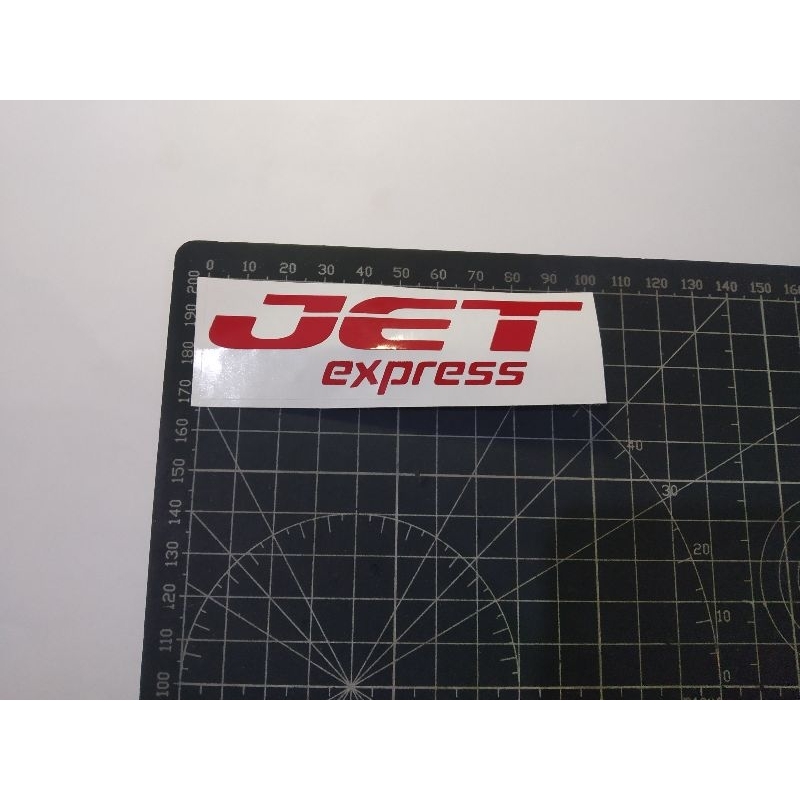 

cutting stiker jet ekspress