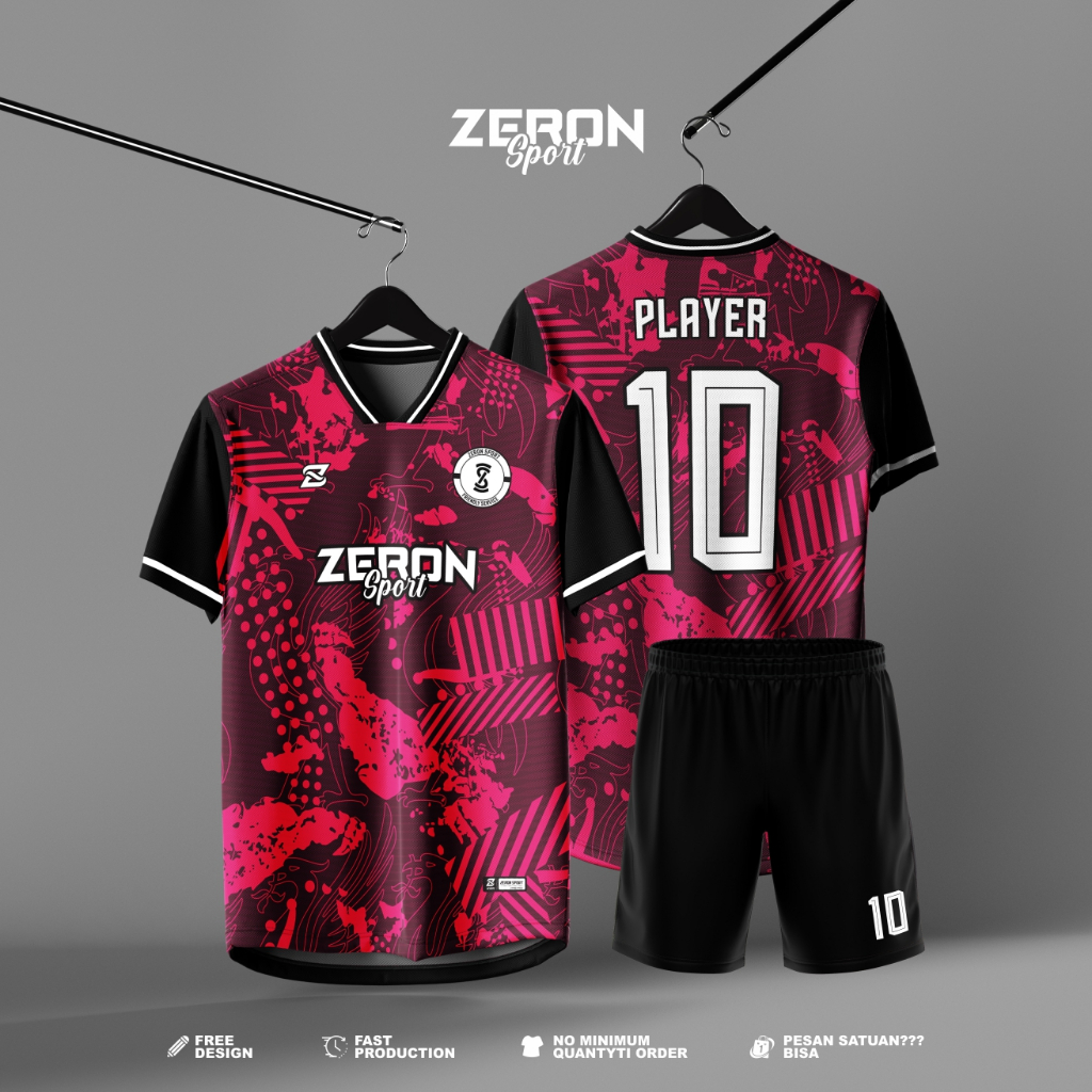 Jersey sepakbola free nameset full printing
