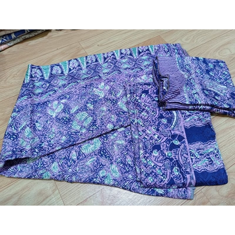 kain batik sarimbit keluarga bahan viscose semi sutera motif jupri sembagi trusmi cirebon mewah