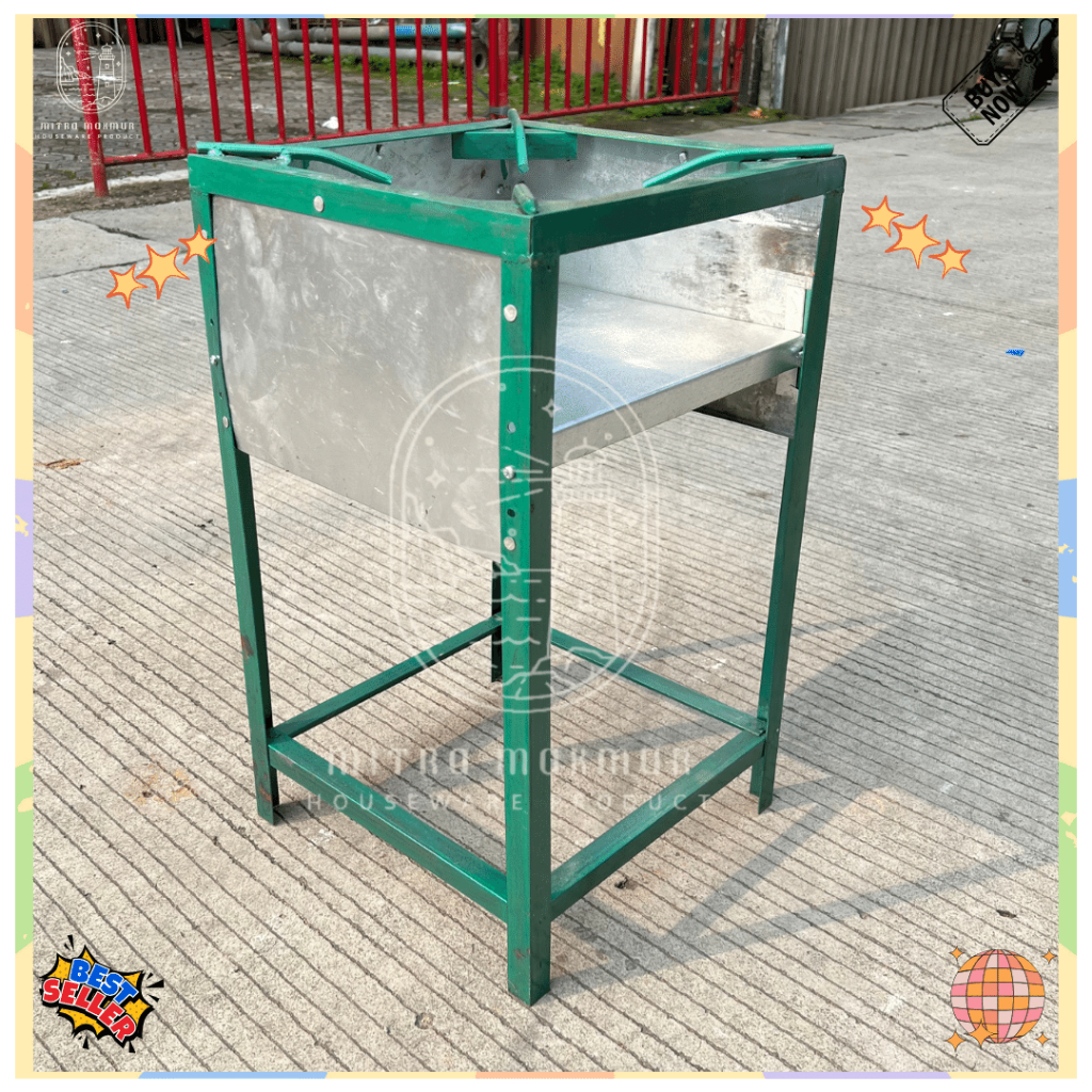 Dudukan Kompor Gas Gawar / Rangka Semawar Ukuran 35x35x60 cm Tatakan KomporTatakan kompor mawar