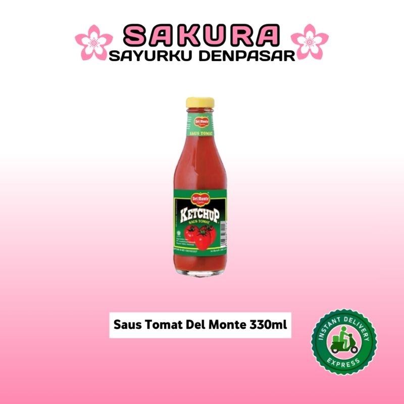 

Saus Tomat Ketchup Del Monte 330ml - SAKURA