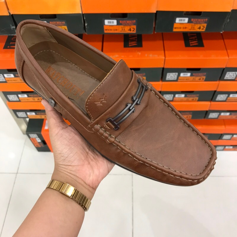 Sepatu Moccasin pria by Watchout | Sepatu loafers watchout shoes