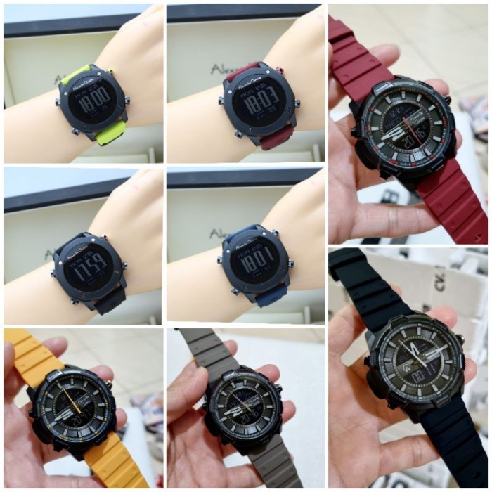 Jam Tangan Pria Analog Digital Alexandre Christie AC 9375