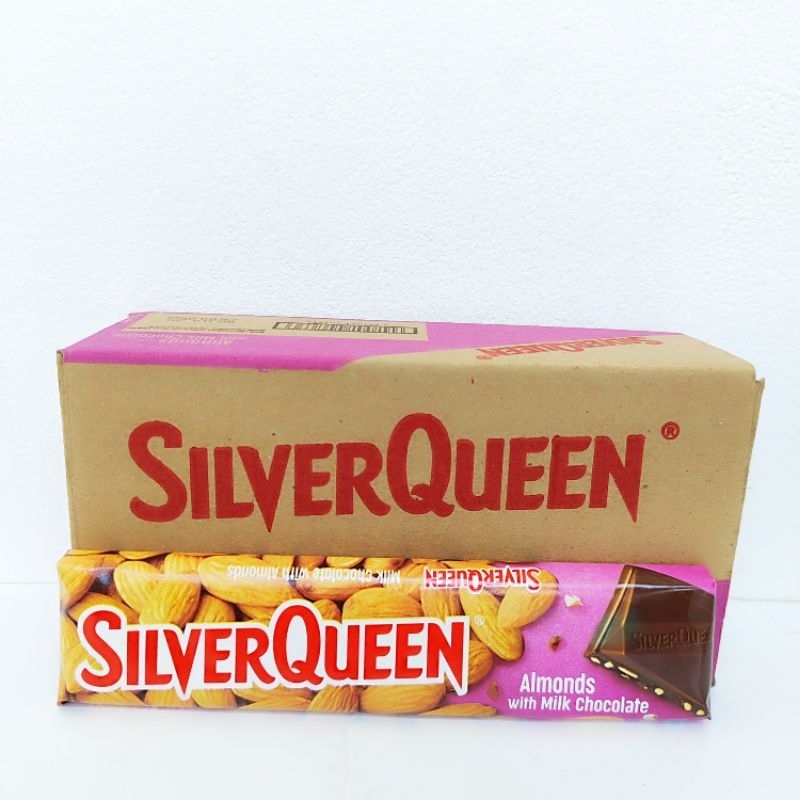 

SilverQueen Almonds box isi 10 - Netto 58gr