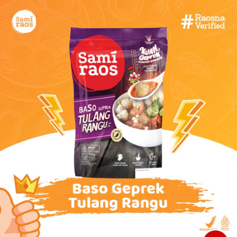 

Sami Raos Baso Aci Tulang Rangu 220g Sami Raos